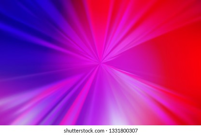 Light Pink, Blue vector blurred shine abstract background. New colored illustration in blur style with gradient. New design for your business.