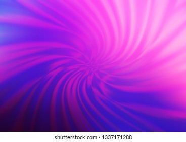 Light Pink, Blue vector blurred bright background. A completely new color illustration in a bokeh style. Brand new design for your business.