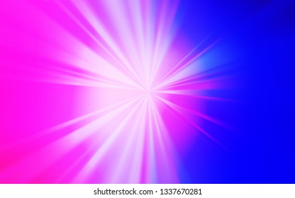 Light Pink, Blue vector blurred and colored pattern. Abstract colorful illustration with gradient. The best blurred design for your business.