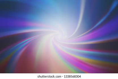 Light Pink, Blue vector blurred background. Shining colored illustration in smart style. New way of your design.
