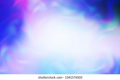 Light Pink, Blue vector blurred pattern. Abstract colorful illustration with gradient. New style for your business design.