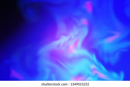 Light Pink, Blue vector blurred bright pattern. Creative illustration in halftone style with gradient. Smart design for your work.
