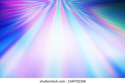 Light Pink, Blue vector blurred shine abstract background. Colorful illustration in abstract style with gradient. Smart design for your work.