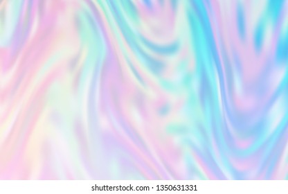 Light Pink, Blue vector blurred shine abstract template. An elegant bright illustration with gradient. New style for your business design.