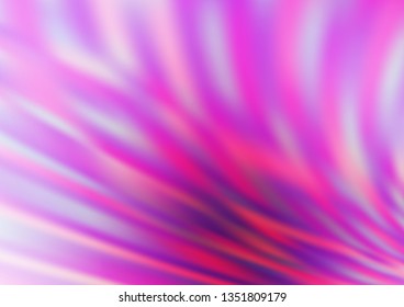 Light Pink, Blue vector blurred and colored background. Colorful abstract illustration with gradient. A new texture for your design.
