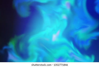 Light Pink, Blue vector blurred shine abstract texture. A completely new colored illustration in blur style. Completely new design for your business.