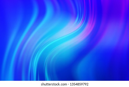 Light Pink, Blue vector blurred bright pattern. Glitter abstract illustration with gradient design. Background for a cell phone.