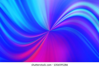 Light Pink, Blue vector blurred shine abstract texture. An elegant bright illustration with gradient. Background for a cell phone.