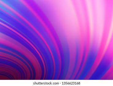 Light Pink, Blue vector blurred and colored background. Colorful illustration in blurry style with gradient. A new texture for your design.