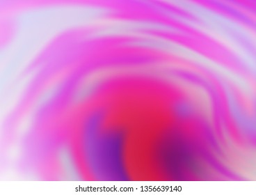 Light Pink, Blue vector blurred bright template. A vague abstract illustration with gradient. Brand new style for your business design.