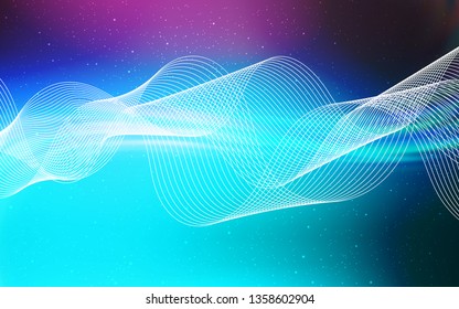 Light Pink, Blue vector blurred bright template. Abstract colorful illustration with gradient. Blurred design for your web site.