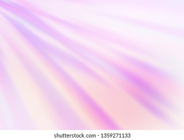 Light Pink, Blue vector blurred background. Glitter abstract illustration with an elegant design. A new texture for your design.