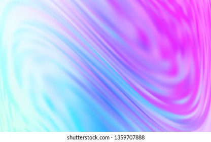 Light Pink, Blue vector blurred pattern. Colorful abstract illustration with gradient. Completely new design for your business.