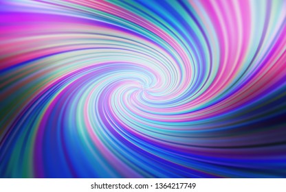 Light Pink, Blue vector blurred shine abstract texture. Abstract colorful illustration with gradient. New way of your design.