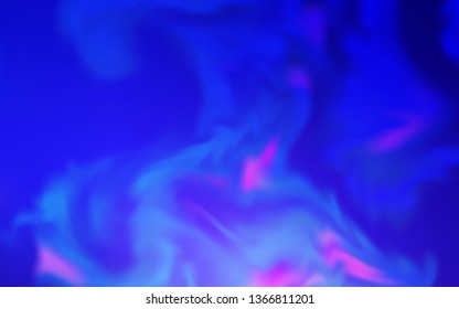 Light Pink, Blue vector blurred bright template. Abstract colorful illustration with gradient. Smart design for your work.