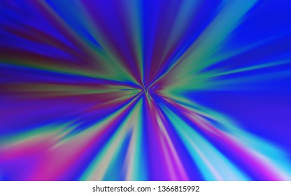 Light Pink, Blue vector blurred bright pattern. Creative illustration in halftone style with gradient. Elegant background for a brand book.