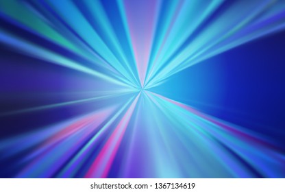 Light Pink, Blue vector blurred template. Colorful illustration in abstract style with gradient. Completely new design for your business.