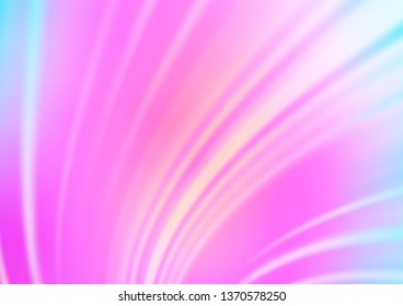 Light Pink, Blue vector blurred shine abstract background. A vague abstract illustration with gradient. The blurred design can be used for your web site.