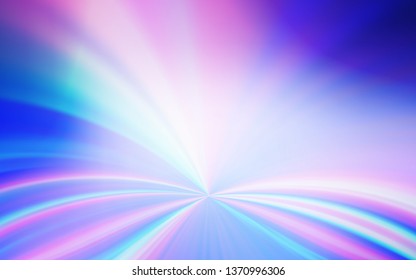 Light Pink, Blue vector blurred bright pattern. Colorful illustration in abstract style with gradient. New way of your design.