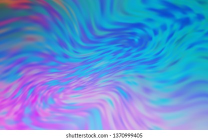 Light Pink, Blue vector blurred template. Creative illustration in halftone style with gradient. Blurred design for your web site.