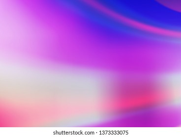 Light Pink, Blue vector blurred and colored background. A completely new color illustration in a bokeh style. Brand new style for your business design.