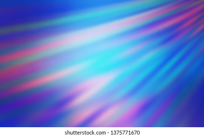 Light Pink, Blue vector blurred template. Shining colored illustration in smart style. Blurred design for your web site.
