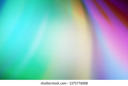 Light Pink, Blue vector blurred shine abstract template. Colorful abstract illustration with gradient. New design for your business.