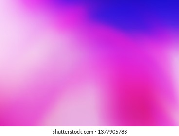 Light Pink, Blue vector blurred shine abstract background. Shining colorful illustration in a Brand new style. The template for backgrounds of cell phones.