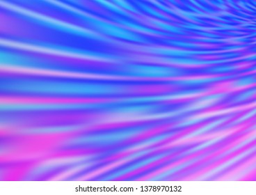Light Pink, Blue vector blurred bright template. Colorful illustration in abstract style with gradient. A completely new design for your business.