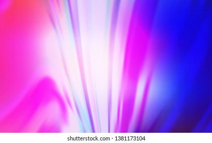 Light Pink, Blue vector blurred bright texture. Modern abstract illustration with gradient. Background for designs.