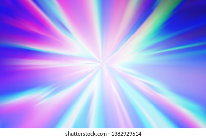 Light Pink, Blue vector blurred pattern. Glitter abstract illustration with gradient design. Background for designs.