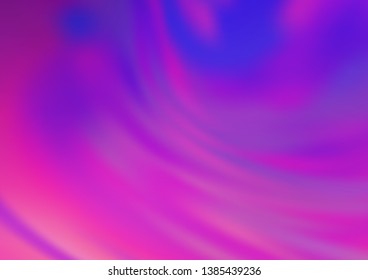 Light Pink, Blue vector blurred shine abstract background. Shining colorful illustration in a Brand new style. Brand new design for your business.