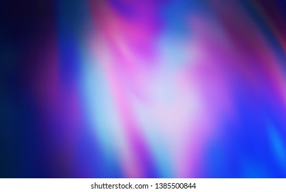 Light Pink, Blue vector blurred background. Glitter abstract illustration with gradient design. New style design for your brand book.