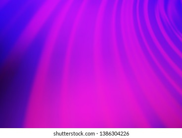 Light Pink, Blue vector blurred bright background. A vague abstract illustration with gradient. The best blurred design for your business.