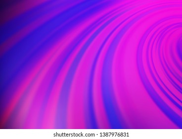 Light Pink, Blue vector blurred shine abstract pattern. Colorful illustration in blurry style with gradient. The template can be used for your brand book.
