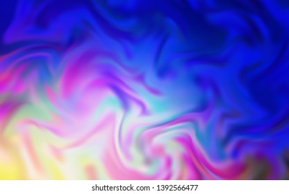 Light Pink, Blue vector blurred template. Creative illustration in halftone style with gradient. New style design for your brand book.