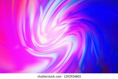 Light Pink, Blue vector blurred template. Creative illustration in halftone style with gradient. Blurred design for your web site.