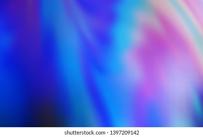 Light Pink, Blue vector blurred shine abstract background. Modern abstract illustration with gradient. Blurred design for your web site.
