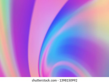 Light Pink, Blue vector blurred shine abstract template. An elegant bright illustration with gradient. The template can be used for your brand book.
