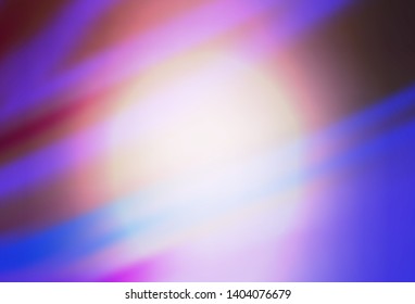 Light Pink, Blue vector blurred shine abstract background. Glitter abstract illustration with gradient design. Elegant background for a brand book.