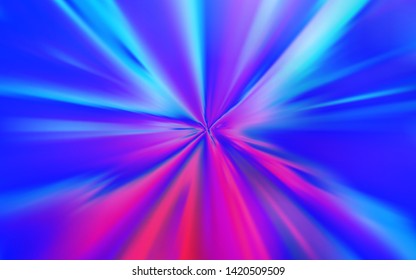 Light Pink, Blue vector blurred bright texture. Colorful illustration in abstract style with gradient. Background for a cell phone.