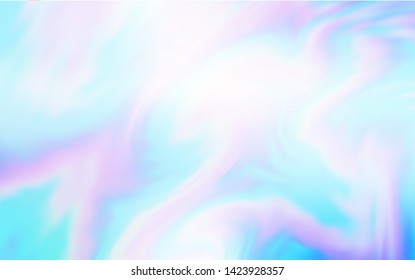 Light Pink, Blue vector blurred and colored pattern. Creative illustration in halftone style with gradient. Background for designs.