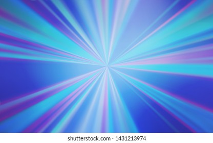 Light Pink, Blue vector blurred shine abstract texture. Glitter abstract illustration with gradient design. Background for a cell phone.