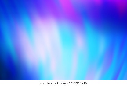 Light Pink, Blue vector blurred background. An elegant bright illustration with gradient. The best blurred design for your business.