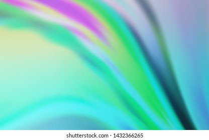 Light Pink, Blue vector blurred bright texture. Creative illustration in halftone style with gradient. Background for a cell phone.