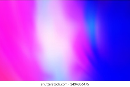 Light Pink, Blue vector blurred background. Shining colored illustration in smart style. Blurred design for your web site.