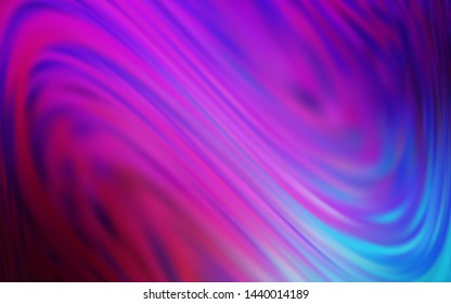 Light Pink, Blue vector blurred bright pattern. Colorful illustration in abstract style with gradient. Completely new design for your business.