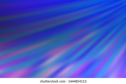 Light Pink, Blue vector blurred bright texture. Shining colored illustration in smart style. Elegant background for a brand book.