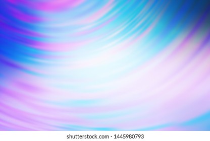 Light Pink, Blue vector blurred bright pattern. Colorful illustration in abstract style with gradient. Smart design for your work.