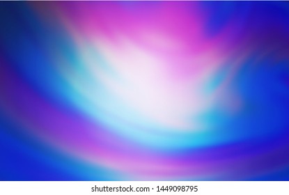 Light Pink, Blue vector blurred shine abstract template. An elegant bright illustration with gradient. New style for your business design.